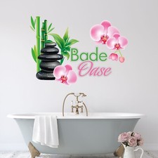 Wandtattoo Badezimmer Spruch