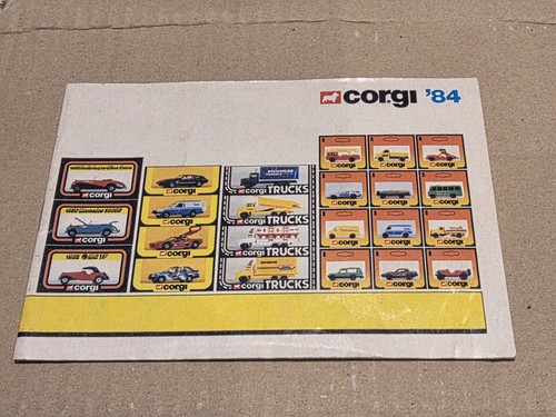 1984 original corgi toys - 1984,