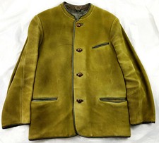 Meindl Trachten Luxus-Leder-Janker Sämisch Elite-Hirschleder-Unikat Gr.54 XL