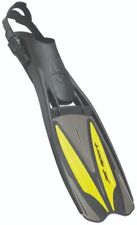 Scubapro JET SPORT Flosse XL Taucherflossen Schwarz/Gelb
