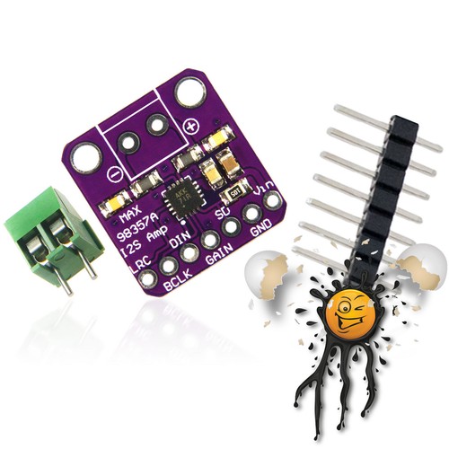 Max98357a i2s dac class mono - i2s,