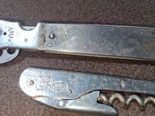 Alter Dosen Öffner Korkenzieher Original Original Hebel Sieger Vintage Deko