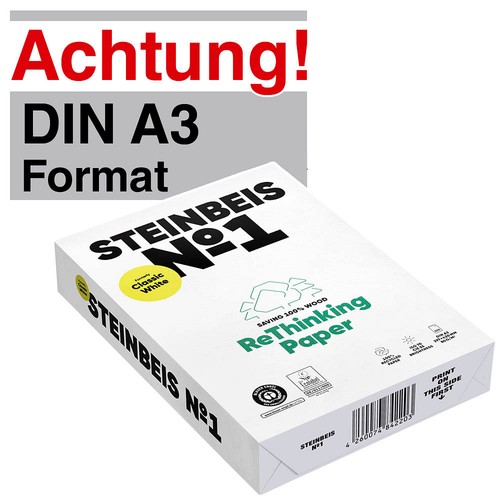Steinbeis recyclingpapier 1 - steinbeis, no.1