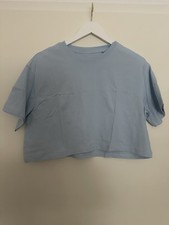 Blaues crop Top Gr.M