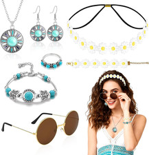 8PCS Hippie Accessoires, Boho