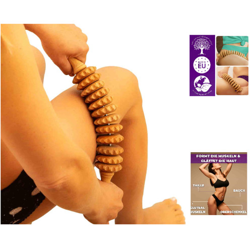 Cellulite massageroller holz - massageroller,