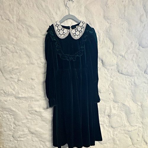 Damen samt maxikleid m - damen, s/m