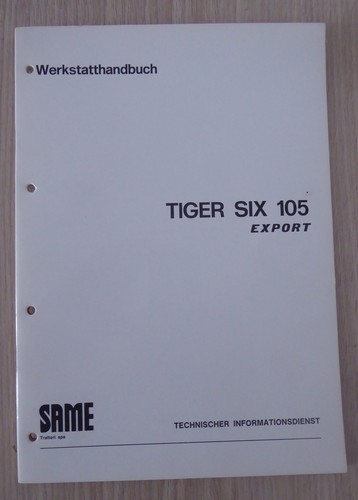 Same traktoren tiger six - same, 105