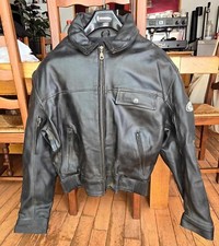 Motorrad Lederjacke Force One