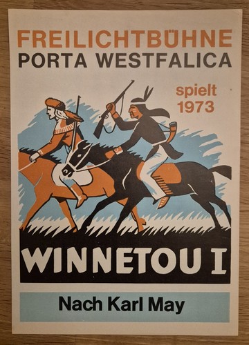 Seltener flyer karl may spiele - karl, may-spiele