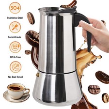 Edelstahl Espressokocher