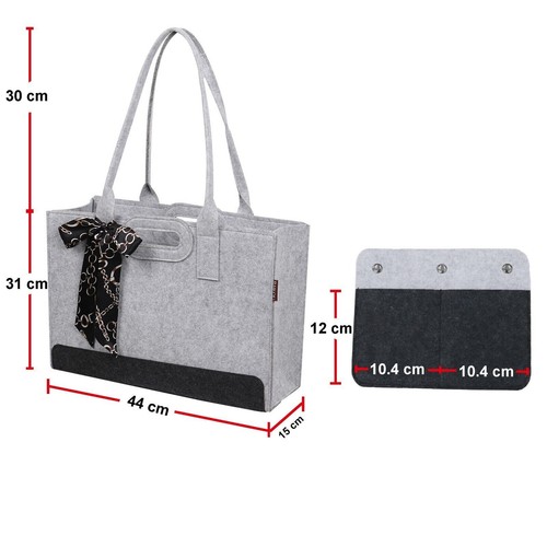 Filztasche einkaufstasche - filztasche,