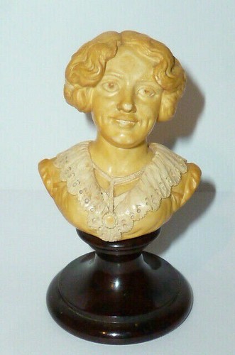 Alte biedermeier figur - biedermeier, büste