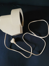 alte Rotlichtlampe für