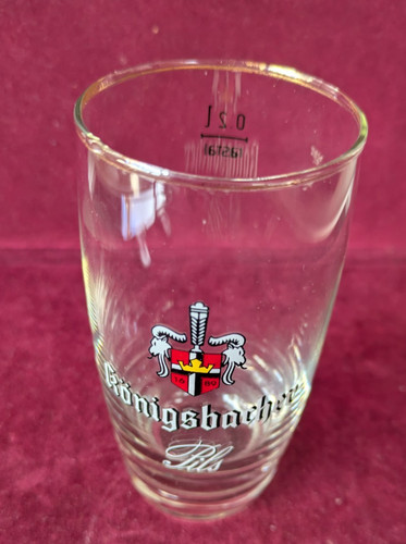 Vintage deutsches bierglas - vintage,