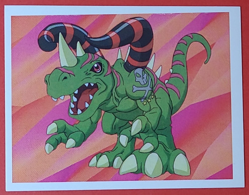 Panini digimon sticker - digimon,