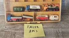 Faller AMS Konvolut / Set  Autos + LKW /VW Käfer / T1 / Büssing  ,...