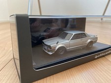 Ignition Model 1/43 Nissan Hakosuka Skyline Silver Semi-Works Diecast Car