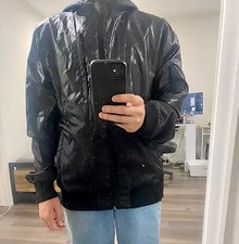 H M Vintage Nylon Kapuzenjacke