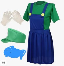 Luigi Kostüm Größe  S Damen