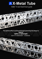 VzBot 235 VzBot 330 Metall X Achse X-Beam Gantry ultraleicht Carbonachse