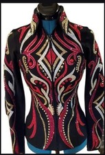 Western Show Outfit Schwarz