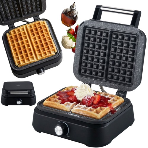 Xxl waffeleisen schwarz 4er - waffeleisen,