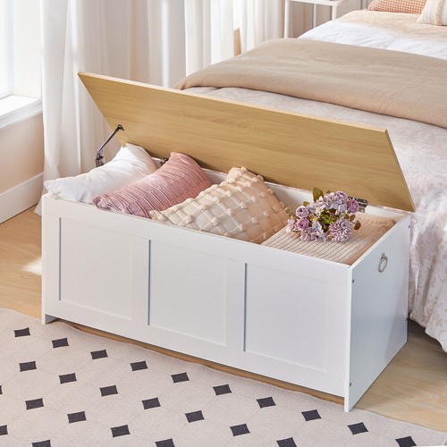 Hoobro truhe sitzbank mit - truhe,