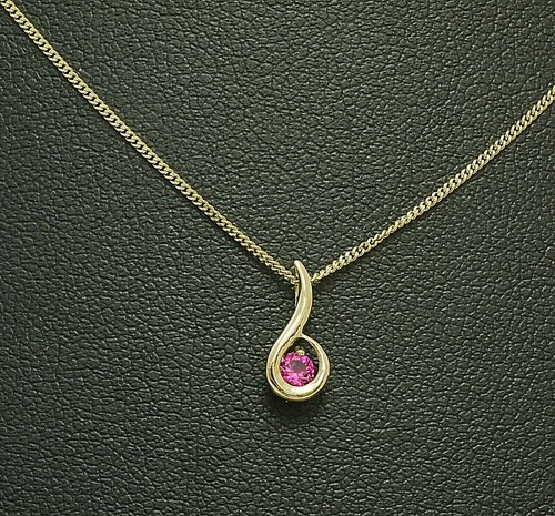 585 gold kette anhaenger k - 585,