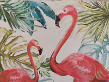 Leinwandbilder 30x30cm Flamingo Vogel pink, wie neu von Heine!