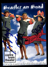 Beatles an Bord Autogrammkarte Original Signiert # BC 45845