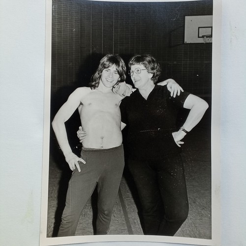 Altes fotoalbum turnhalle - turnhalle, /