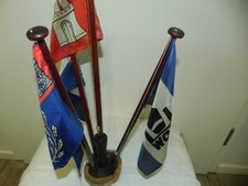 Reederei Tischflaggen Gruppe