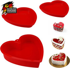 Herz Kuchenform Silikon Set