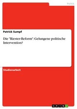 Die "Riester-Reform"