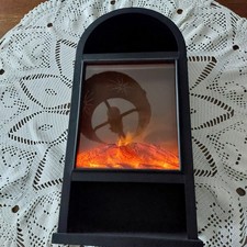 Deko Kamin Höhe 51cm x 24cm Breite und 15cm Tiefe mit Strom 