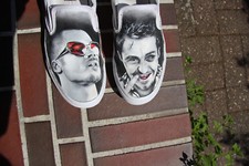 Fight Club Vans Tyler Durden Sneaker Rare US Größe 10 brad Pitt Sneaker