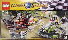 Lego World Racers 8899 Gefahr im Krokodil-Sumpf Gator Swamp NEU 