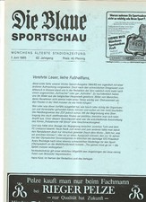 BL 84/85  FC Bayern München-1.FC Kaiserslautern (Blaue)