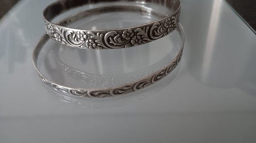 Armreifen aus altsilber - 2,