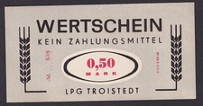 50 Pfennig Banknote DDR LPG