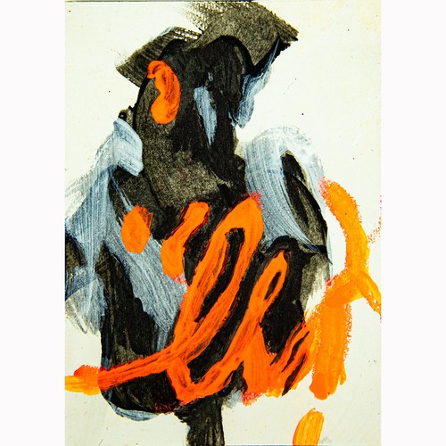 Original painting aceo - original,