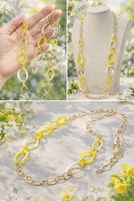 Halskette Gold Gelbtöne