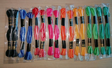 16 x Sticktwist multicolor