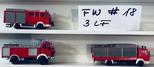 3 Feuerwehr-Löschfahrzeuge MB