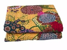 Indische Kantha Quilt Hand