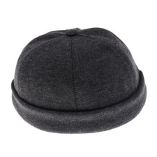 Herren Freizeit Docker Mütze Matrosen Mützen Mechaniker Biker Mütze Totenkopf Beanie  