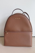 MICHAEL KORS MK Rucksack Sheila Braun Gold  N E U