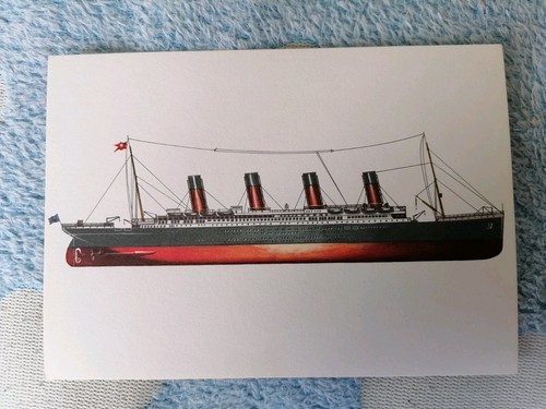Schnelldampfer rms titanic - ak,
