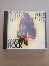 Creative rock lady - rock, pig